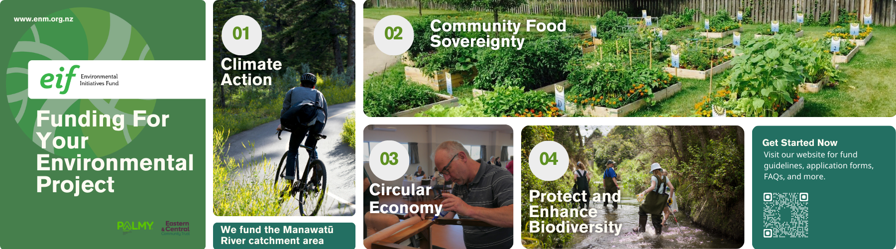 We have expanded our funding area! The Environmental Grants Fund supports grassroots environmental projects across the Manawatū River catchment. This includes communities in Palmerston North, Manawatū, Horowhenua, and Tararua. 